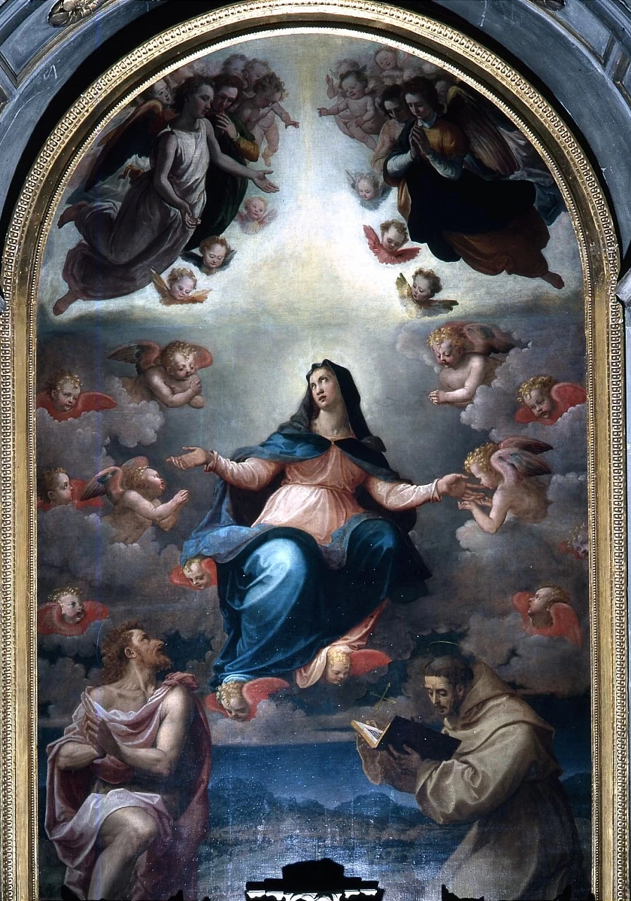 Madonna Assunta tra San Bonaventura e San Giovanni Battista - Firenze